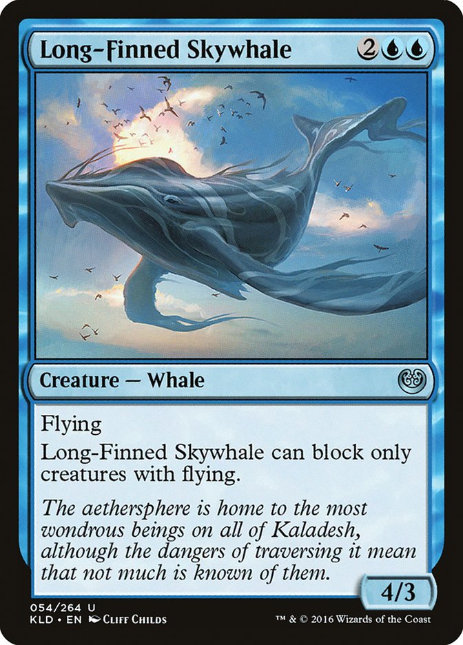 Long-Finned Skywhale [Kaladesh] | Tabernacle Games