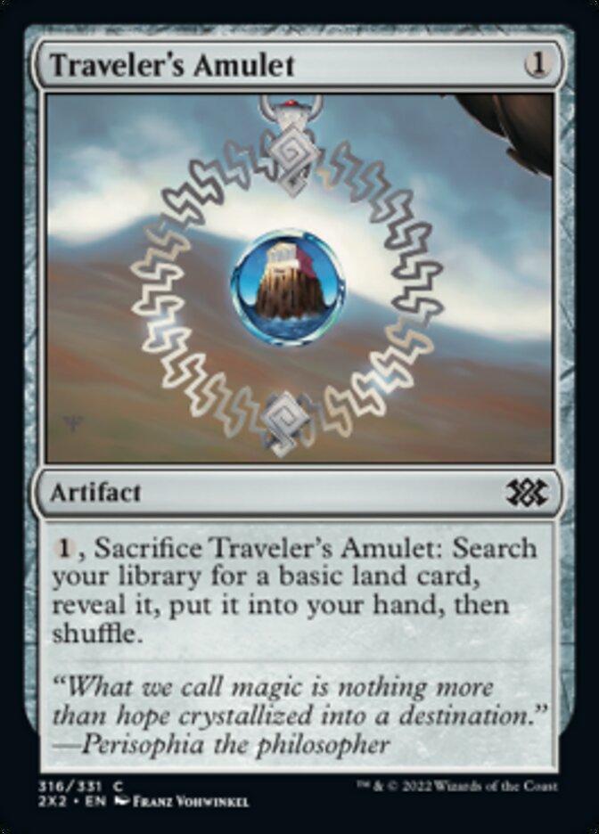 Traveler's Amulet [Double Masters 2022] | Tabernacle Games