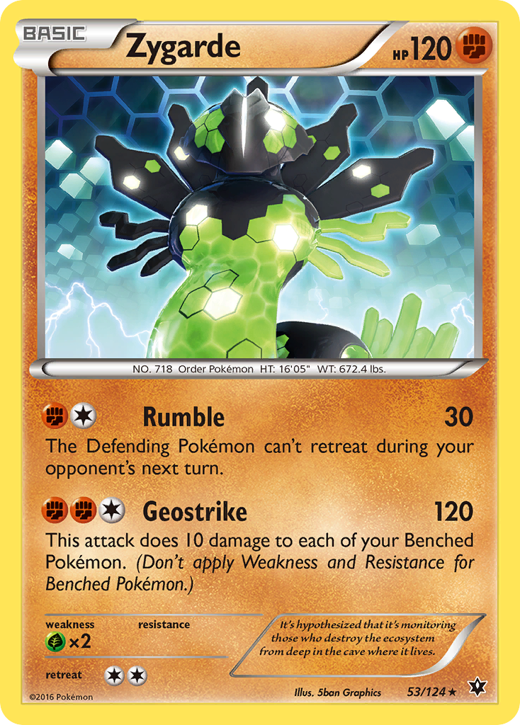 Zygarde (53/124) [XY: Fates Collide] | Tabernacle Games