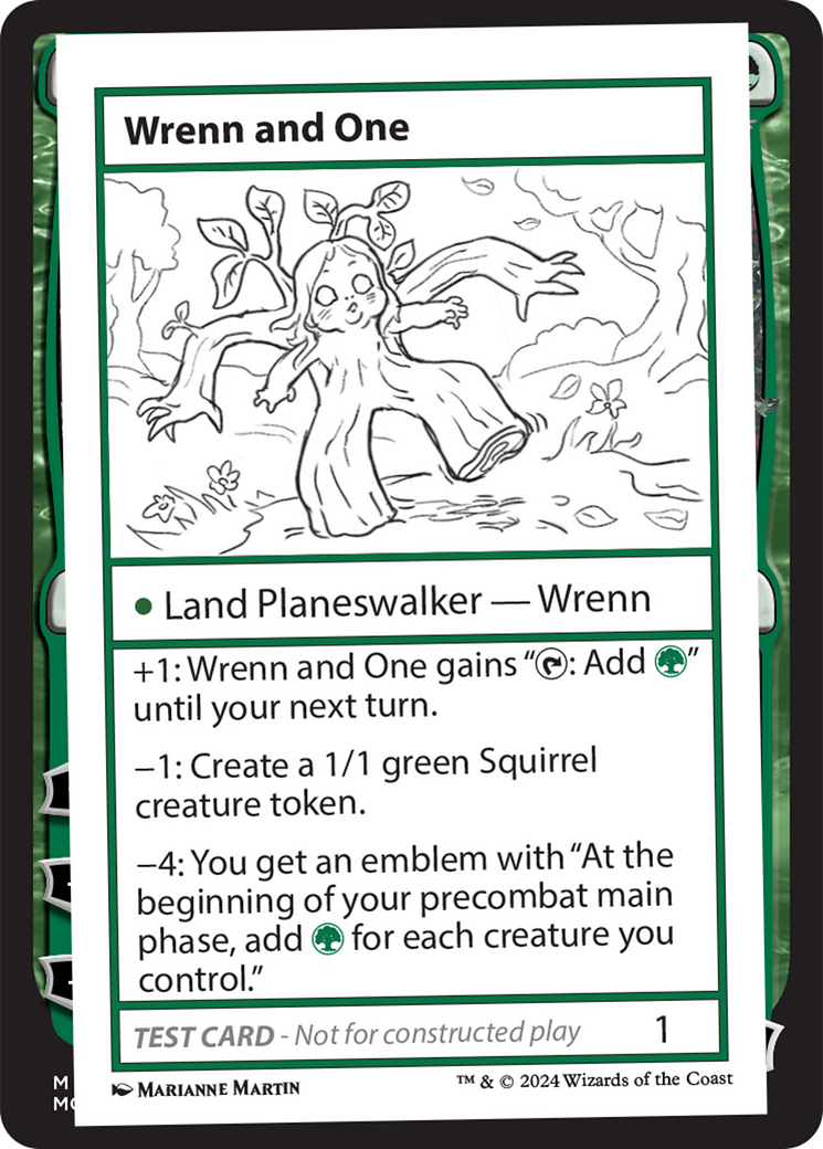 Wrenn and One [Mystery Booster 2 Playtest Cards] | Tabernacle Games