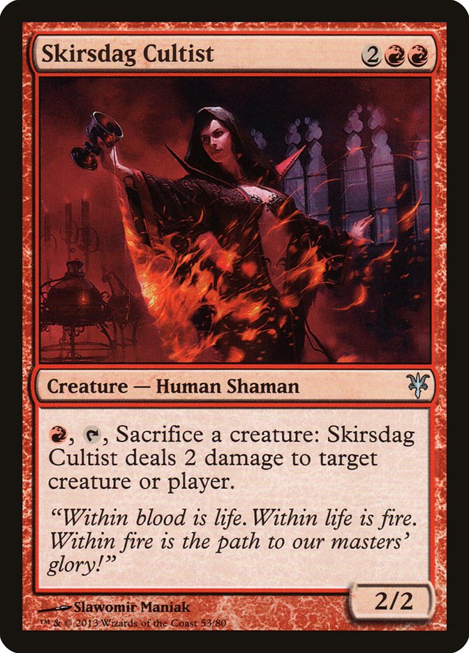 Skirsdag Cultist [Duel Decks: Sorin vs. Tibalt] | Tabernacle Games