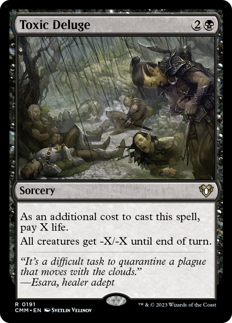 Toxic Deluge [Commander Masters] | Tabernacle Games