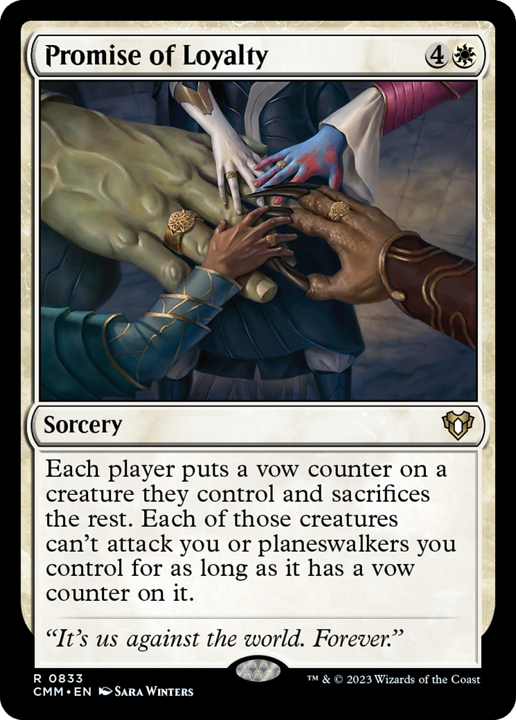 Promise of Loyalty [Commander Masters] | Tabernacle Games