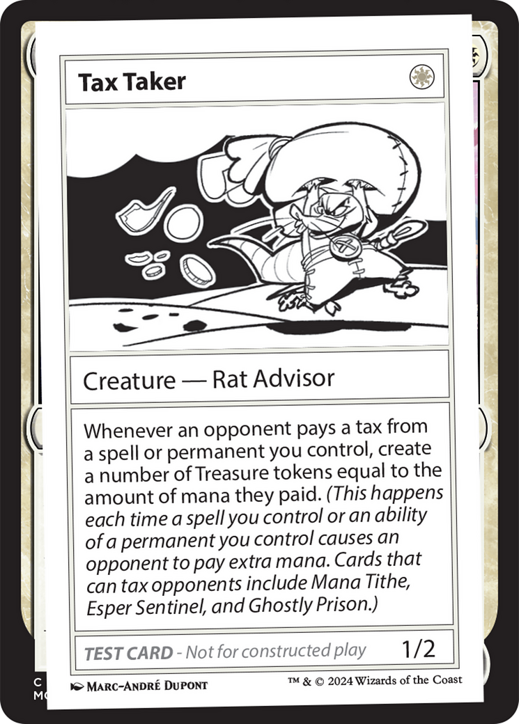 Tax Taker [Mystery Booster 2 Playtest Cards] | Tabernacle Games