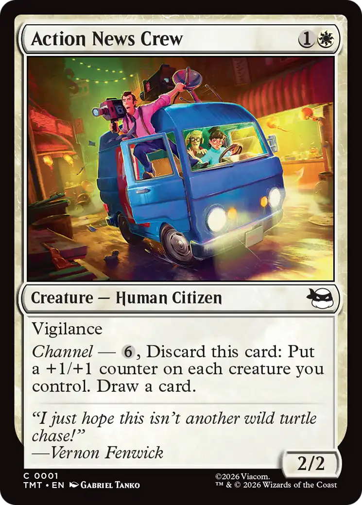 Action News Crew [Teenage Mutant Ninja Turtles] | Tabernacle Games