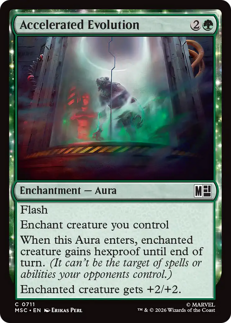 Accelerated Evolution [Marvel Super Heroes Commander] | Tabernacle Games