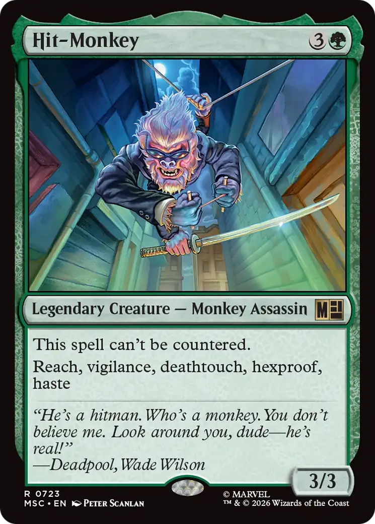 Hit-Monkey [Marvel Super Heroes Commander] | Tabernacle Games