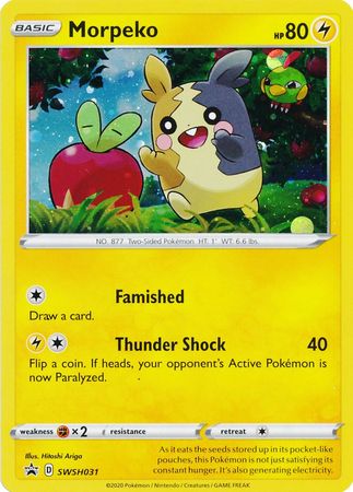 Morpeko (SWSH031) [Sword & Shield: Black Star Promos] | Tabernacle Games