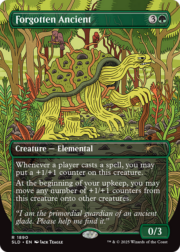 Forgotten Ancient (Rainbow Foil) [Secret Lair Drop Series] | Tabernacle Games
