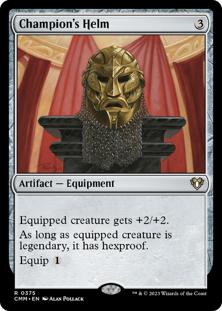 Champion's Helm [Commander Masters] | Tabernacle Games