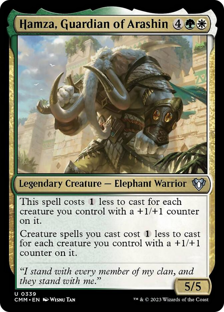 Hamza, Guardian of Arashin [Commander Masters] | Tabernacle Games