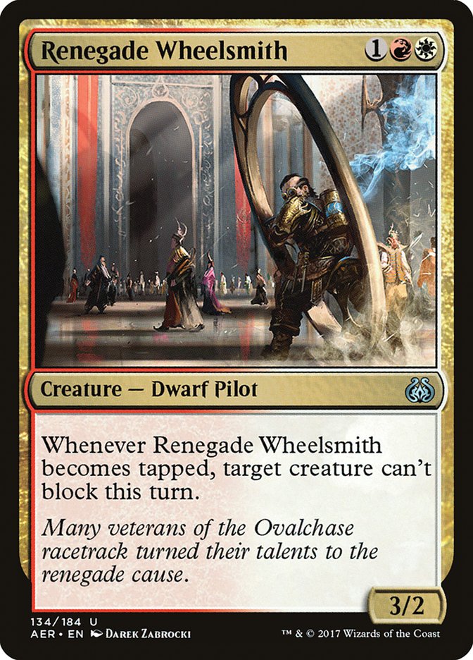 Renegade Wheelsmith [Aether Revolt] | Tabernacle Games