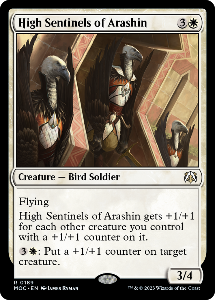 High Sentinels of Arashin [March of the Machine Commander] | Tabernacle Games