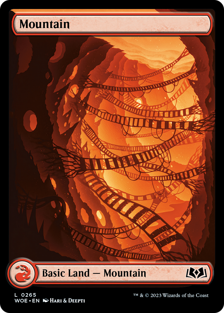 Mountain (265) (Full-Art) [Wilds of Eldraine] | Tabernacle Games