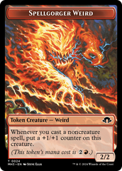 Spellgorger Weird // Energy Reserve Double-Sided Token [Modern Horizons 3 Tokens] | Tabernacle Games