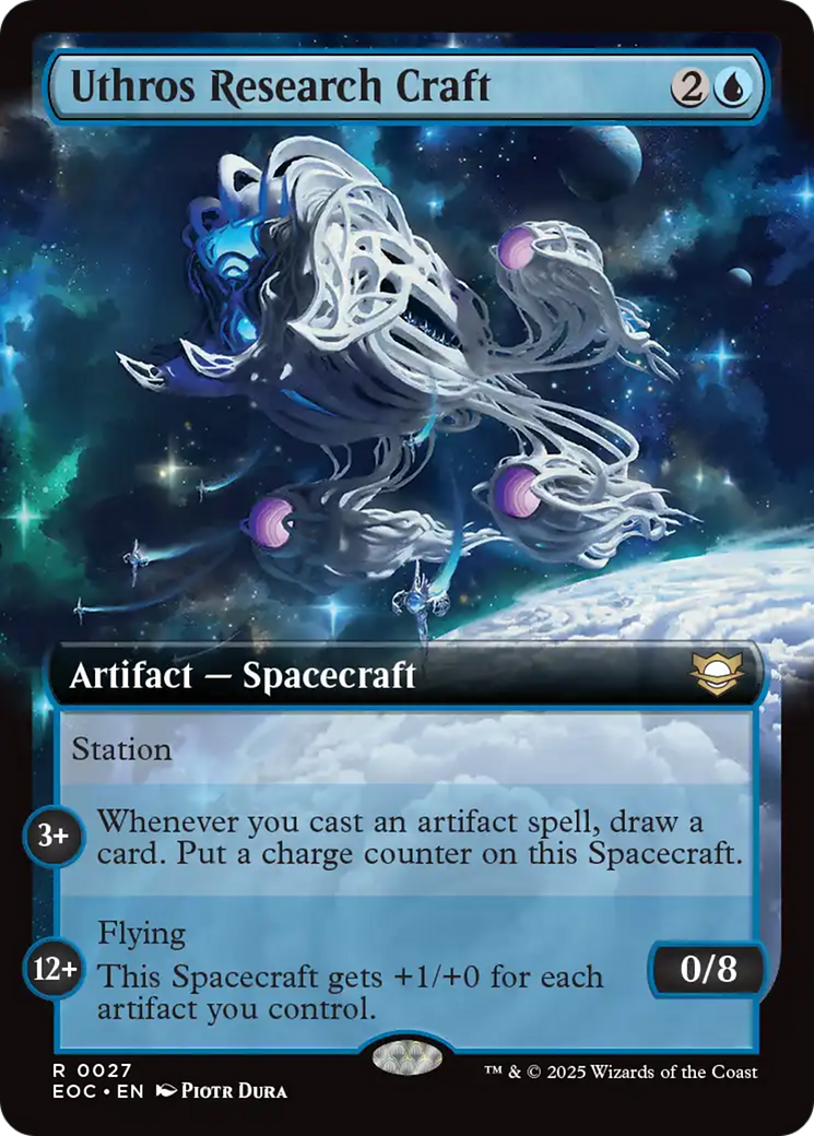 Uthros Research Craft (Extended Art) [Edge of Eternities Commander] | Tabernacle Games