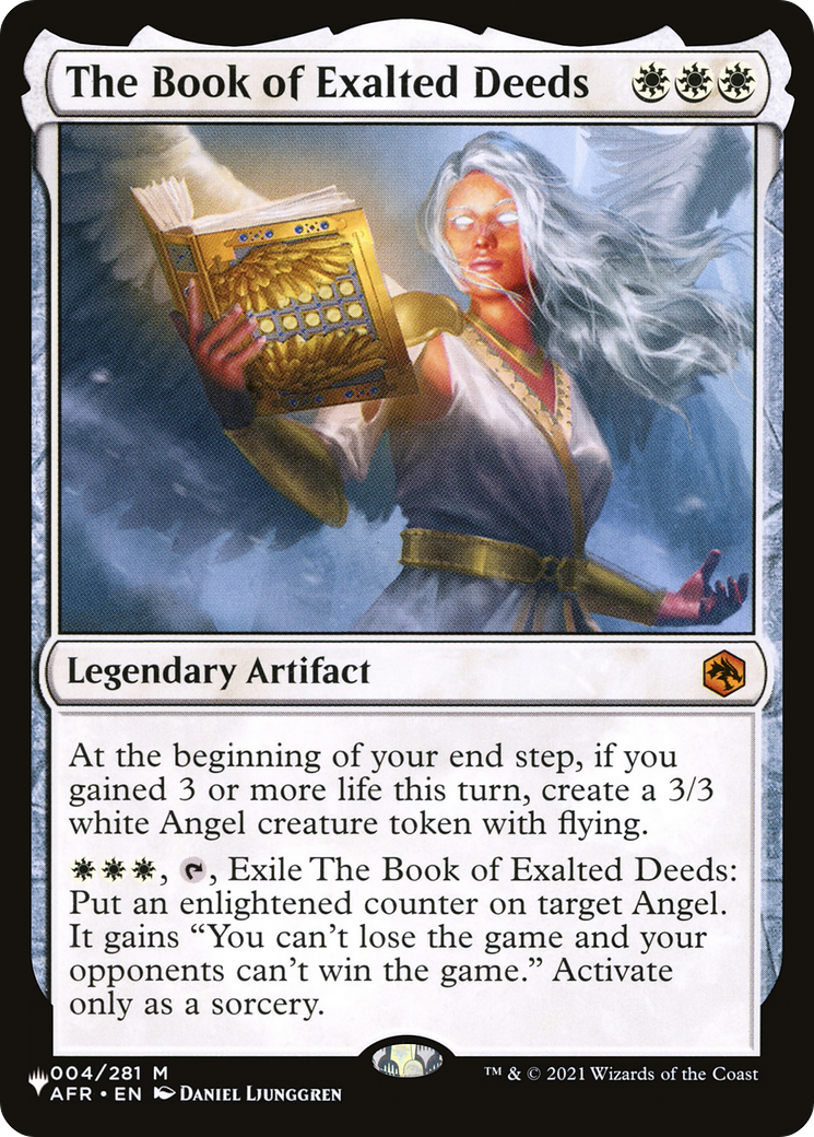 The Book of Exalted Deeds [Secret Lair: Angels] | Tabernacle Games