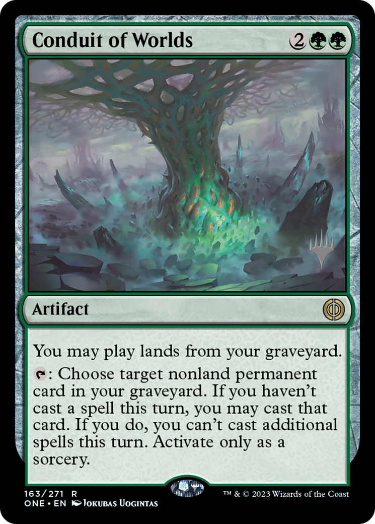 Conduit of Worlds (Promo Pack) [Phyrexia: All Will Be One Promos] | Tabernacle Games