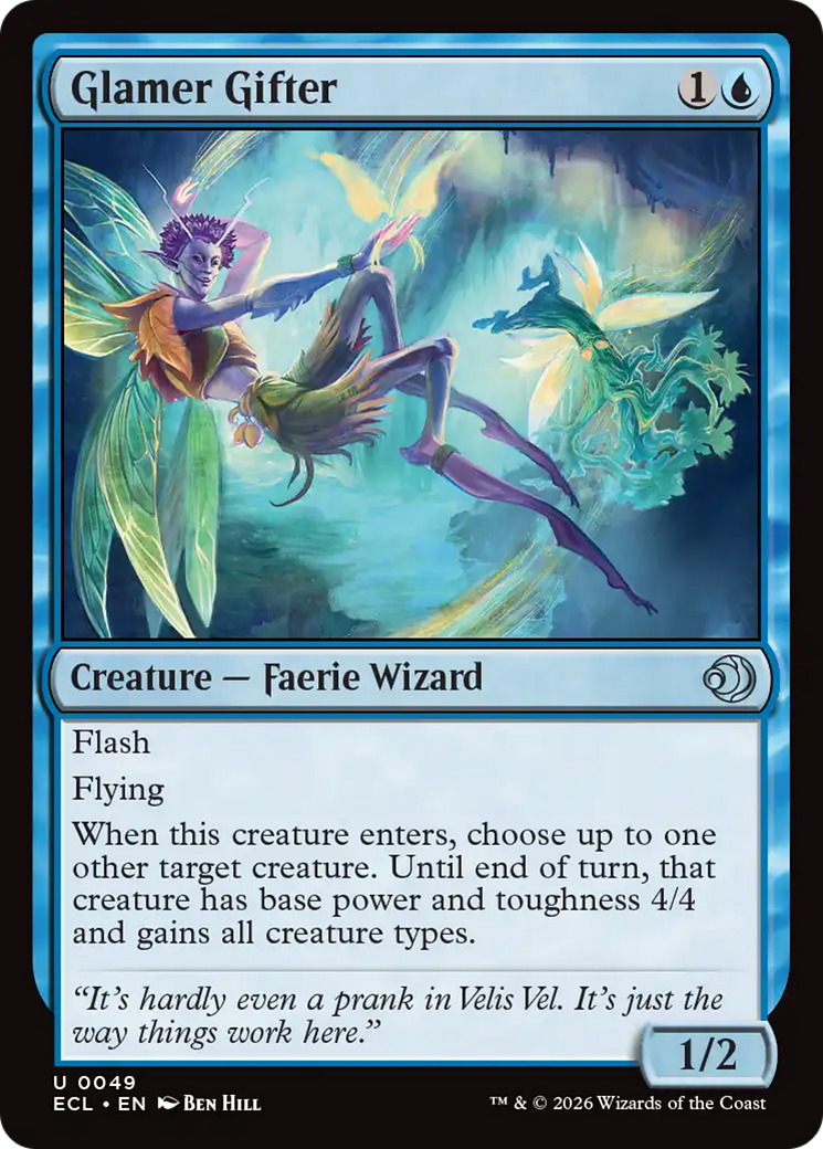 Glamer Gifter [Lorwyn Eclipsed] | Tabernacle Games