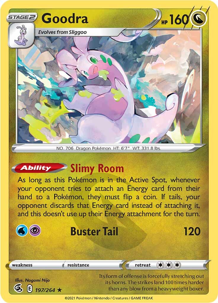 Goodra (197/264) [Sword & Shield: Fusion Strike] | Tabernacle Games