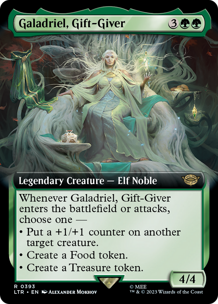 Galadriel, Gift-Giver (Extended Art) [The Lord of the Rings: Tales of Middle-Earth] | Tabernacle Games