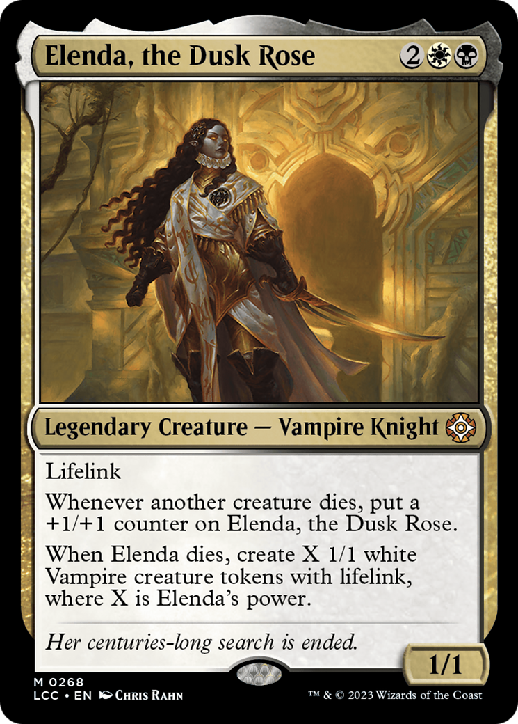 Elenda, the Dusk Rose [The Lost Caverns of Ixalan Commander] | Tabernacle Games