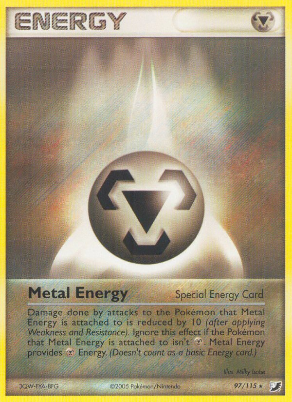 Metal Energy (97/115) [EX: Unseen Forces] | Tabernacle Games