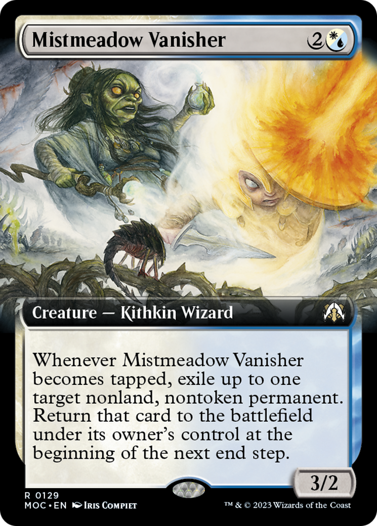 Mistmeadow Vanisher (Extended Art) [March of the Machine Commander] | Tabernacle Games