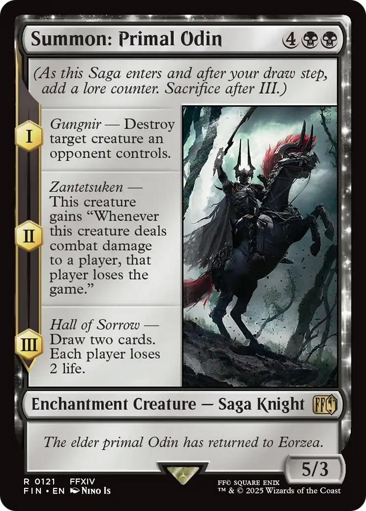 Summon: Primal Odin [FINAL FANTASY] | Tabernacle Games
