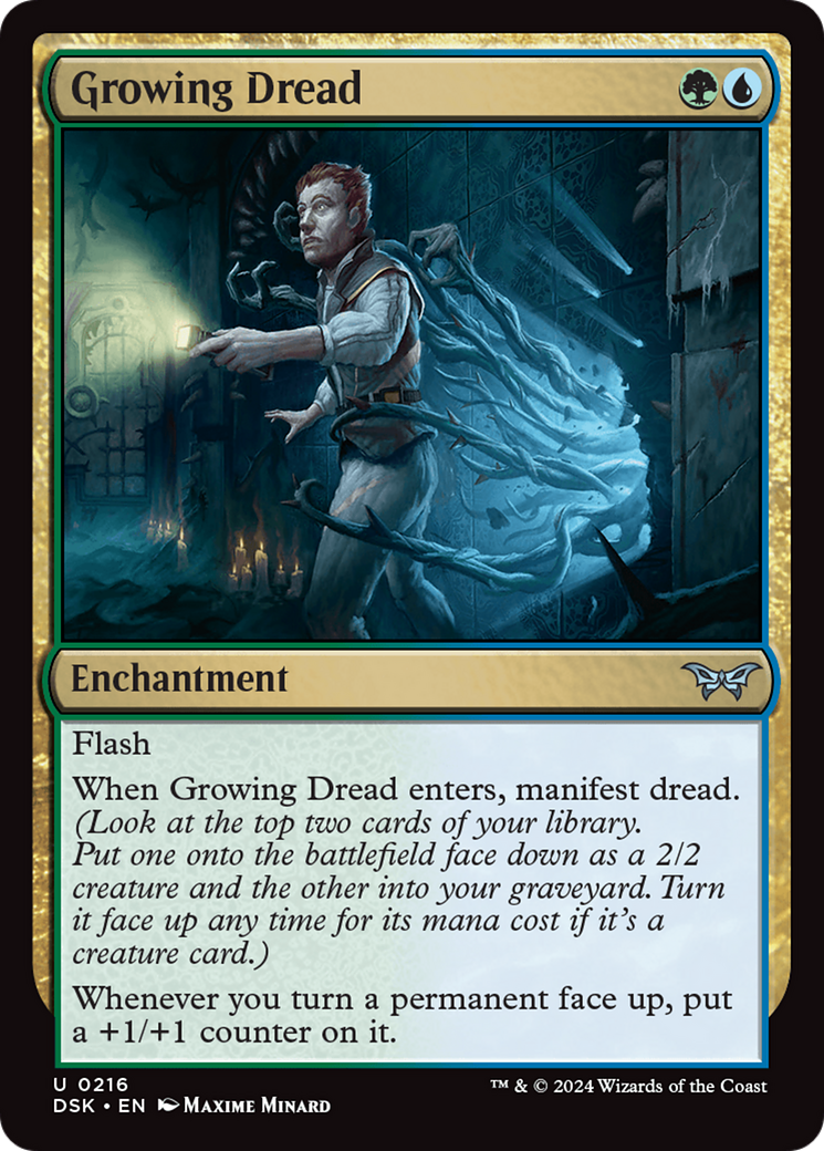Growing Dread [Duskmourn: House of Horror] | Tabernacle Games