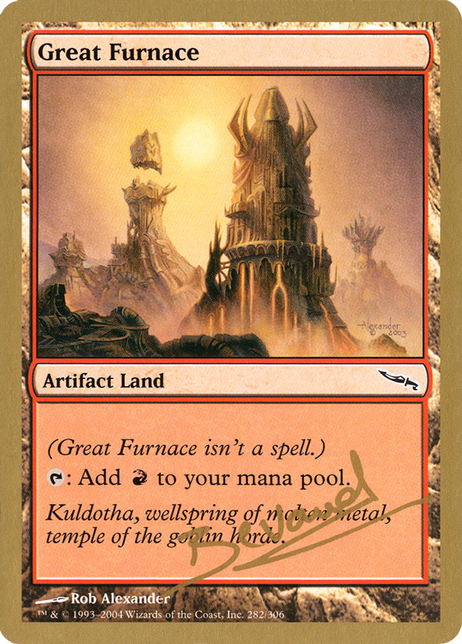 Great Furnace (Manuel Bevand) [World Championship Decks 2004] | Tabernacle Games