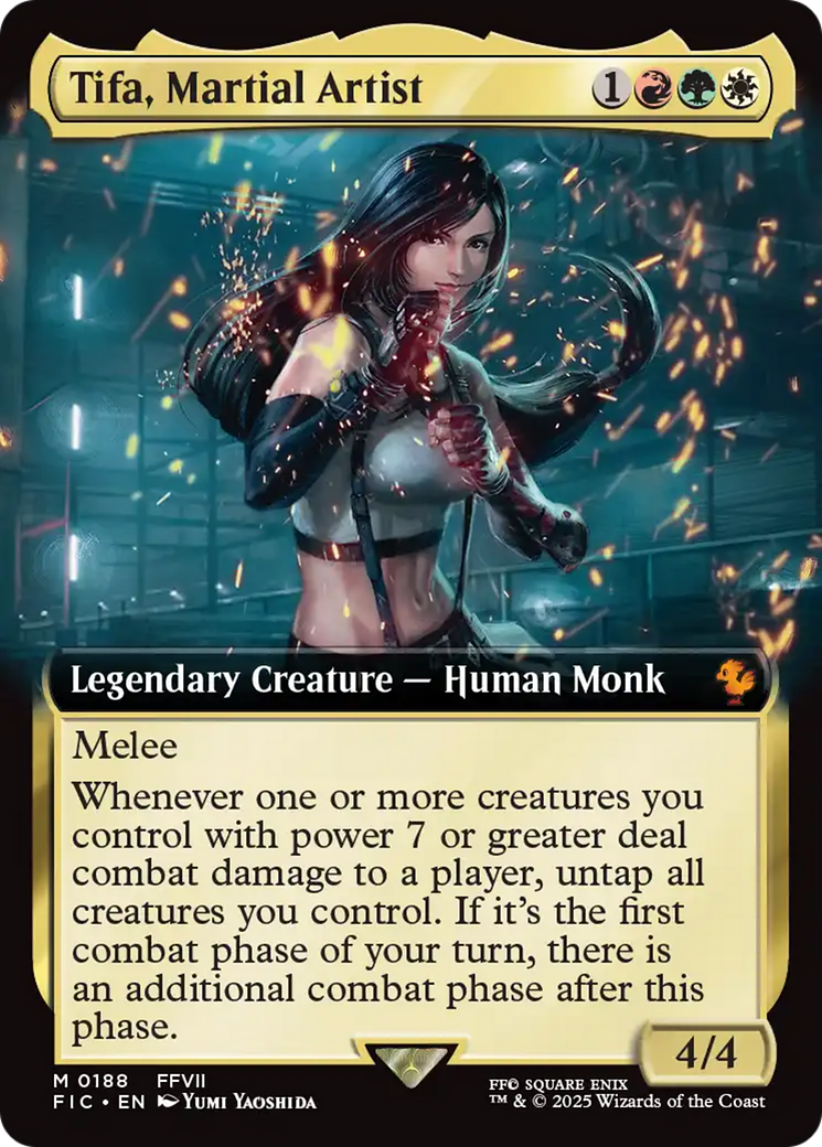 Tifa, Martial Artist (Extended Art) [FINAL FANTASY Commander] | Tabernacle Games