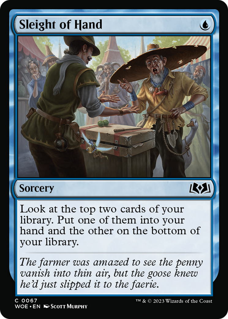 Sleight of Hand [Wilds of Eldraine] | Tabernacle Games