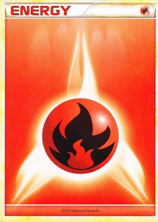 Fire Energy (2010 Unnumbered HGSS Style) [League & Championship Cards] | Tabernacle Games