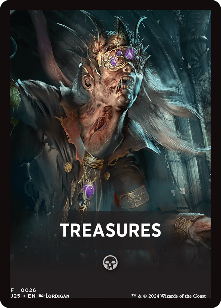 Treasures Theme Card [Foundations Jumpstart Front Cards] | Tabernacle Games