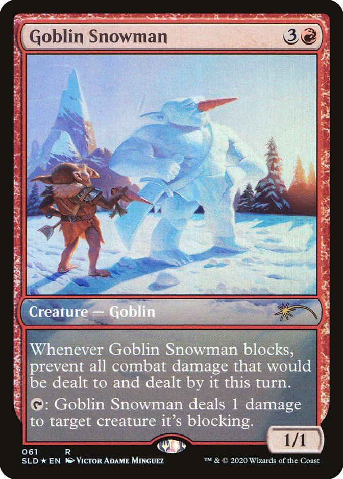 Goblin Snowman [Secret Lair Drop Series] | Tabernacle Games
