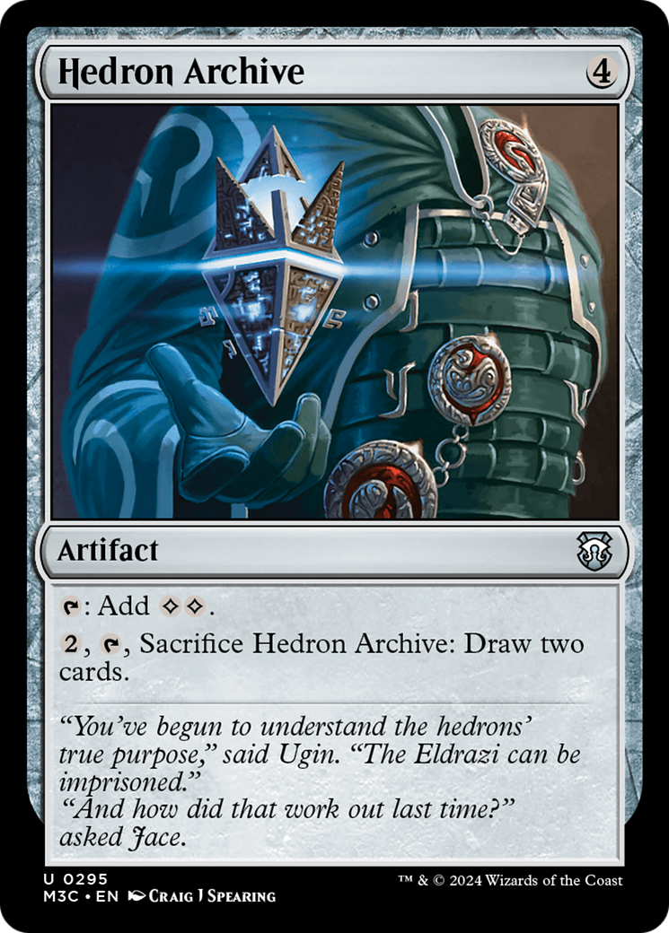 Hedron Archive (Ripple Foil) [Modern Horizons 3 Commander] | Tabernacle Games