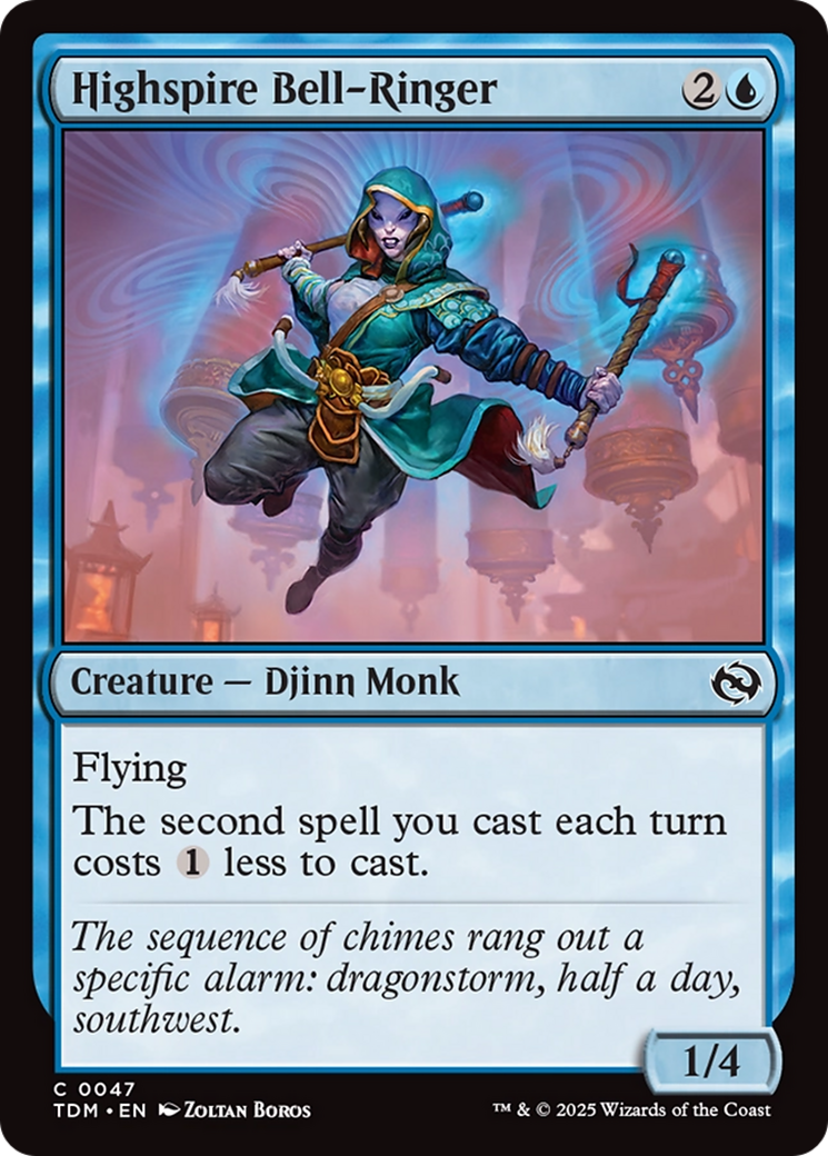 Highspire Bell-Ringer [Tarkir: Dragonstorm] | Tabernacle Games