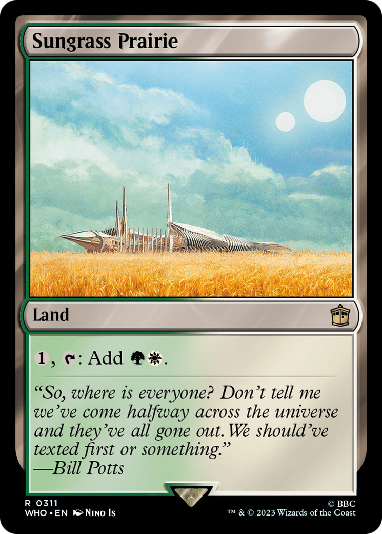 Sungrass Prairie [Doctor Who] | Tabernacle Games