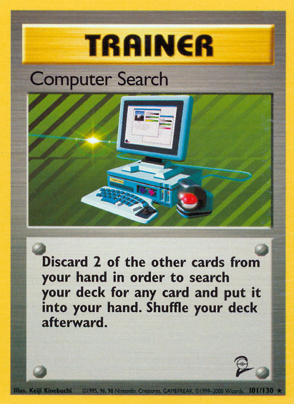 Computer Search (101/130) [Base Set 2] | Tabernacle Games