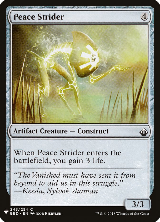 Peace Strider [Mystery Booster] | Tabernacle Games