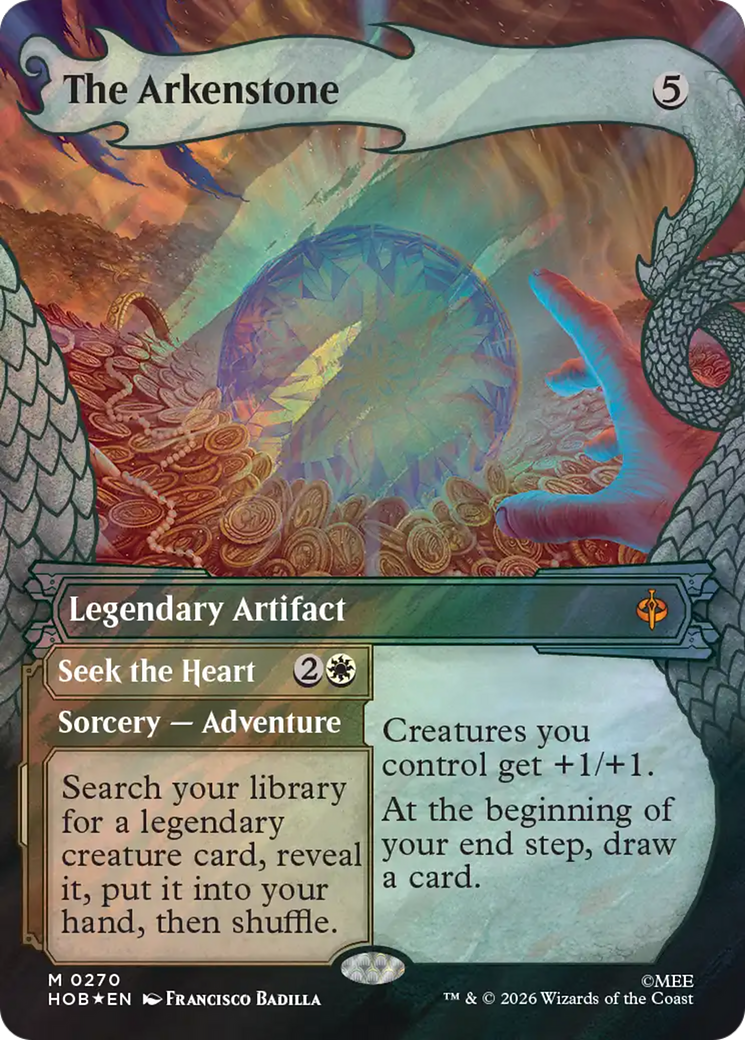 The Arkenstone (Showcase) (Surge Foil) [The Hobbit] | Tabernacle Games