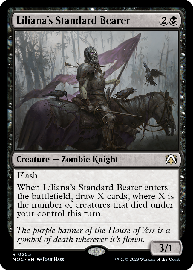 Liliana's Standard Bearer [March of the Machine Commander] | Tabernacle Games