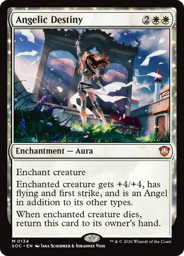 Angelic Destiny [Secrets of Strixhaven Commander] | Tabernacle Games