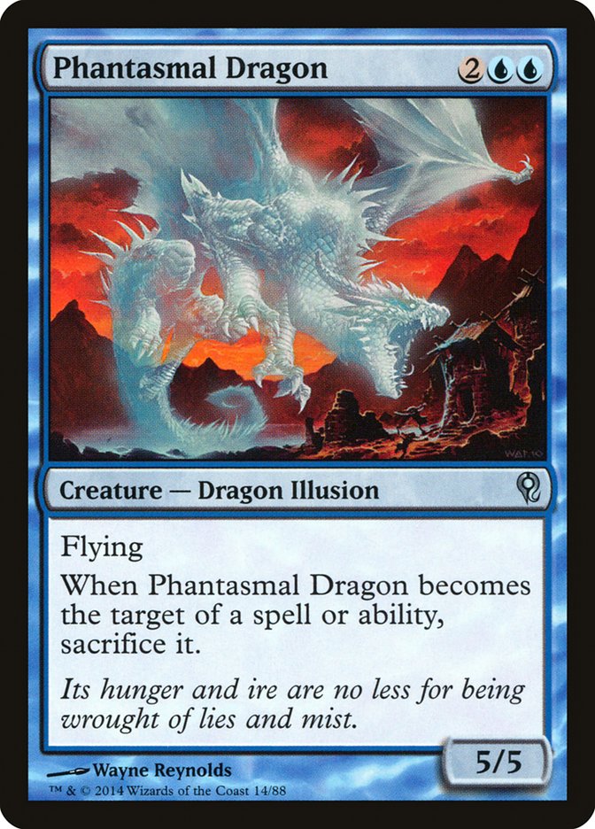 Phantasmal Dragon [Duel Decks: Jace vs. Vraska] | Tabernacle Games