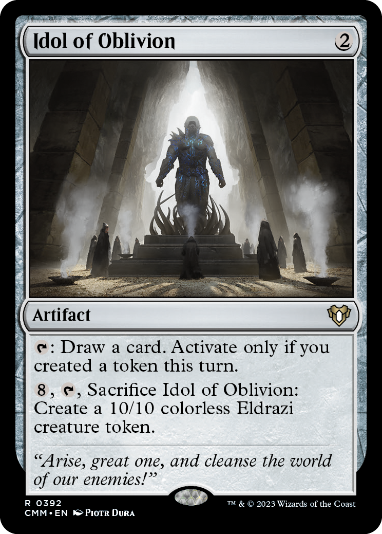 Idol of Oblivion [Commander Masters] | Tabernacle Games