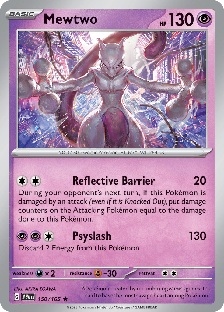 Mewtwo (150/165) [Scarlet & Violet 151] | Tabernacle Games