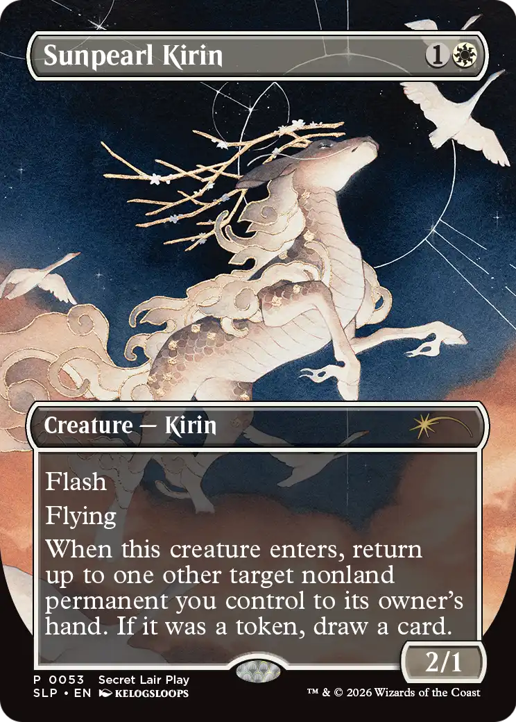 Sunpearl Kirin [Secret Lair Showdown] | Tabernacle Games