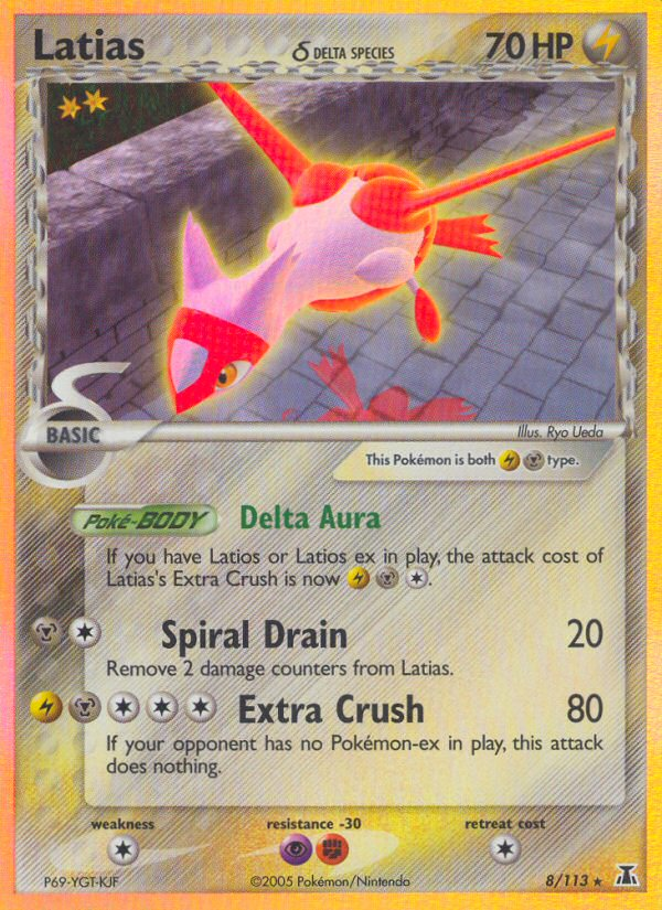Latias (8/113) (Delta Species) [EX: Delta Species] | Tabernacle Games