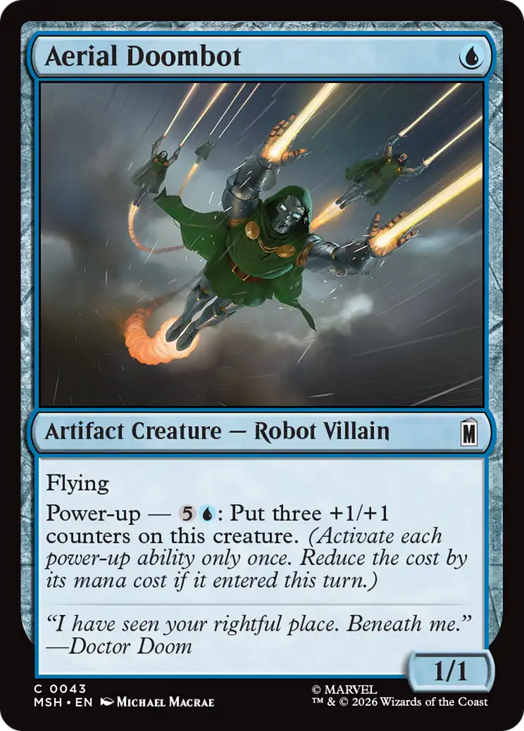 Aerial Doombot [Marvel Super Heroes] | Tabernacle Games